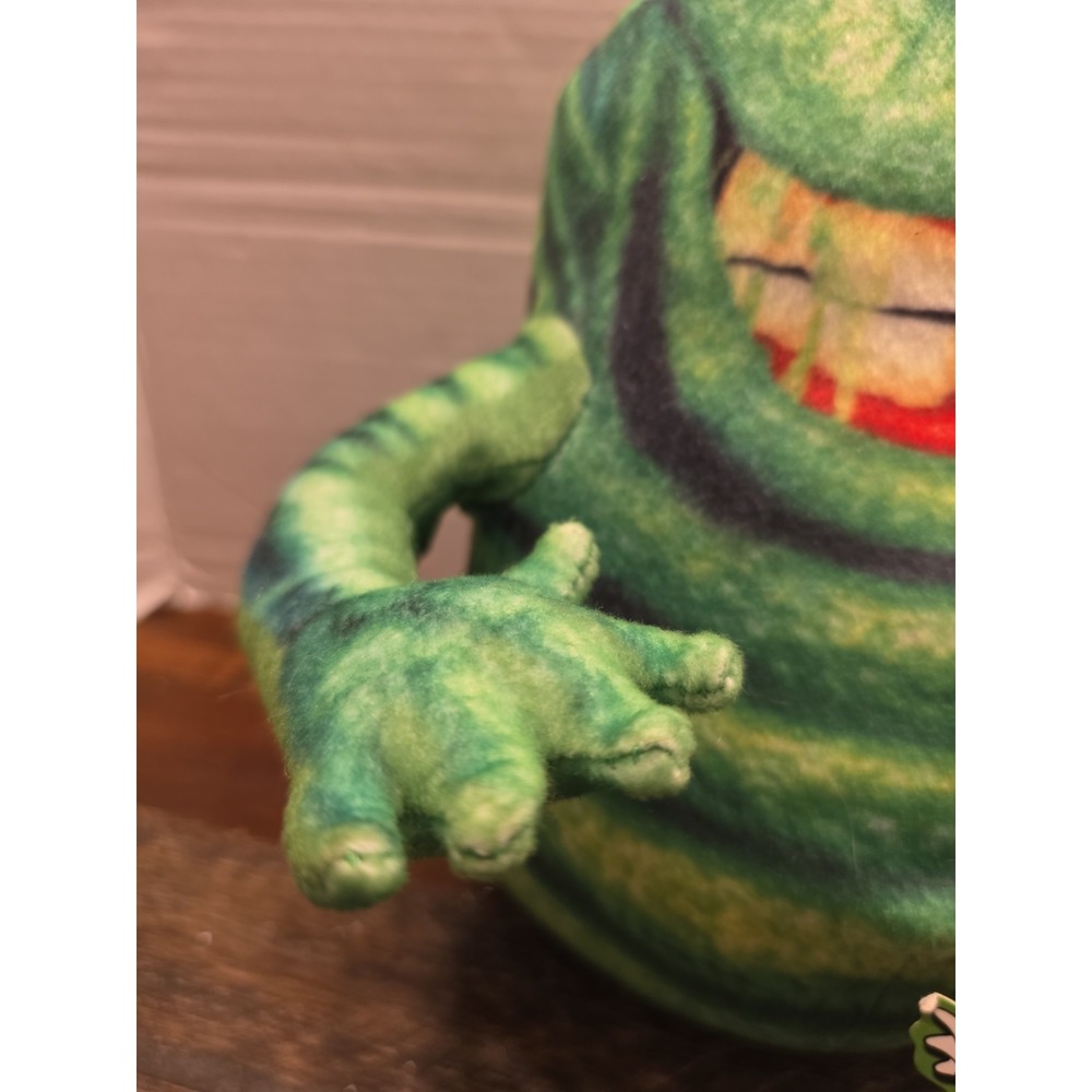 NWT 2018 Ghostbusters Plush Slimer Green Slime Stuffed Animal By Toy Factory - Picture 3 of 10